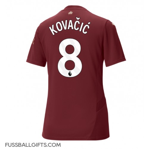 Manchester City Mateo Kovacic #8 Fußballbekleidung 3rd trikot Damen 2024-25 Kurzarm